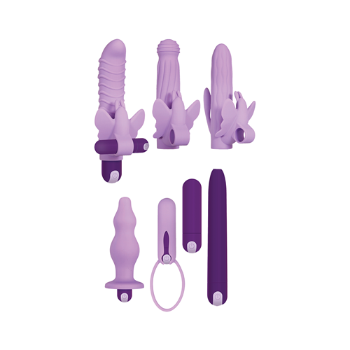 Evolved - Lilac desires - Vibrator sleeve set - 7-delig